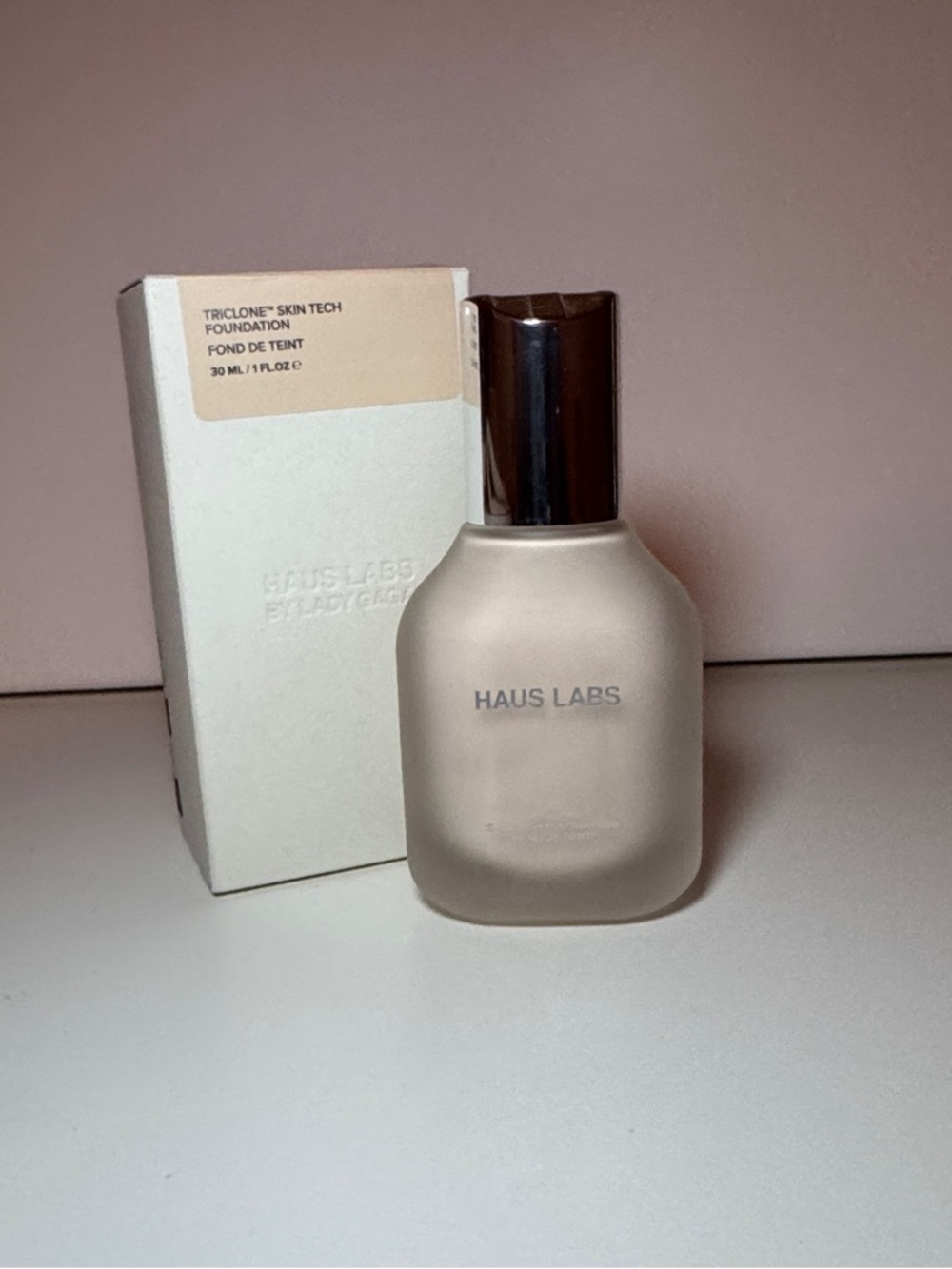 Haus Labs By Lady Gaga Foundation Bottle in 015 Fair Warm